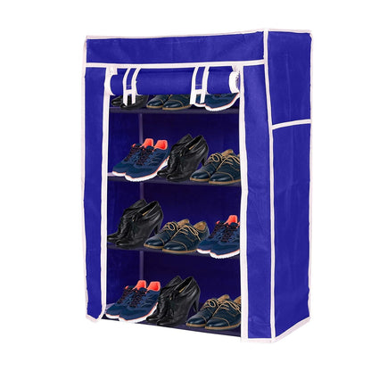 4 Layer Foldable Shoe Rack